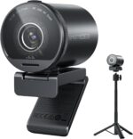 EMEET SmartCam S800-4K Webcam with Tripod for Streaming, Sony 1/2'' Sensor, Supports HDR, PDAF&TOF Dual-autofocus, 1080P@60FPS, Adjustable Heights with 360° Swivel Head, Perfect for Live Streaming - Image 2