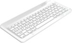 FARYODI Slim Bluetooth Keyboard for iPad Air 13-inch (M2/M3) and Tablet/Smartphone/PC,Detachable Wireless 10.7-inch Keyboard Compatible with iOS,Window,Android,Lightweight Portable&Rechargeable,White - Image 2