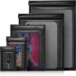 Faraday Bags for Phones,Waterproof & Fireproof Document Bag EMP RFID Blocking Pouch for Car Keys Anti Theft - Image 2