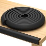 Furniture Edge Guards | 16ft Protective Protective Foam Cushion | Baby Child Proofing Set NonToxic and Safe for Table, Fireplace, Countertop | Black - Image 2