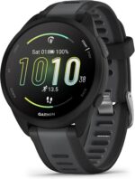Garmin Forerunner 165, Running Smartwatch, Colorful AMOLED Display, Training Metrics and Recovery Insights, Black - Image 2