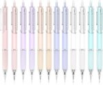 Gel Pens, 12 Pcs 0.7mm Quick Dry Black Ink Pen, Cute Ergonomics Fine Point Smooth Writing Pens, Back to School Office Supplies Fun Aesthetic Pen Gifts for Girl Student Women - Image 2