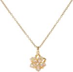 Gold Plated Necklace for Women-Waterproof Pendant Birthday Valentines Day Mothers Day Christmas Gifts - Image 2