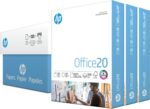 HP Printer Paper | 8.5 x 11 Paper | Office 20 lb | 3 Ream Case - 1500 Sheets | 92 Bright | Made in USA - FSC Certified | 112090C, White - Image 2