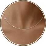 Initial Necklaces for Women，Name Necklace Gold Sideways Dainty Initial Necklaces for Women 2 Initials Adjustable Gold Choker Necklace for GLfriend Friend Gifts for Adults Jewelry - Image 2