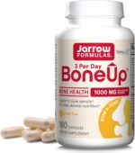 Jarrow Formulas BoneUp Three Per Day for Bone Density and Skeletal Nutrition, Includes Vitamin D3, K2 (as MK-7) and Calcium, 180 Capsules, 60 Day Supply - Image 2