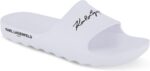 KARL LAGERFELD mens One Piece Eva Pool Slide Sandal - Image 2