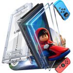 LISEN for Nintendo Switch 2017 Screen Protector [2025 Upgrade] (ANTI-GLARE & Auto Dust-Elimination) Screen Protector Switch Tempered Glass [Longest Durable] Full Coverage, 2 Pack - Image 2