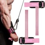 MANUEKLEAR Non-Slip Wrist Straps for Weightlifting Deadlifting, Gym Lifting Straps with D Rings for Cable Machine Workout, 10mm Neoprene Padded Weight lifting Wrist Wraps for Men Women - Image 2