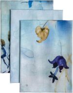 Maison d' Hermine Kitchen Towels Set of 2 100% Cotton 27.50" x 20" Reusable Cloth Tea Dish Towels Absorbent with Hanging Loop for Kitchen, Dining, Cocktail Parties Spring/Summer (Lazy Summer Days) - Image 2