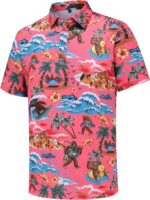 Men's Golf Polo Shirts Funny Golf Shirts for Men Performance Moisture Wicking Quick Dry Athletic Short Sleeve Shirts - Image 2