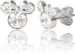 Minnie Mouse Birthstone Stud Earrings for Women Official License, Birthstone Earrings, Disney Gifts for Women - Image 2