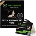 Moth Pheromone Sticky Traps 5 Pack – Extra Potent, Long-Lasting Pantry Moth Control for Kitchen, Food & Pet Food Storage - Image 2