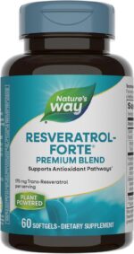 Nature's Way Resveratrol-Forte, Protects from Free Radicals*, 60 Softgels - Image 2