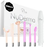NuDerma Professional Skin Therapy Wand - Portable Skin Therapy Machine with 6 Neon & Argon Wands – Boost Your Skin – Clear Firm & Tighten - Image 2