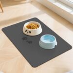 Pet Feeding Mats-Absorbent Dog Mat for Food and Water Bowl, Dog Accessories Pet Supplies, Quick Dry No Stains Water Dispenser Mat for Pet, Non-Slip Bowl mat for Messy Drinkers - Image 2