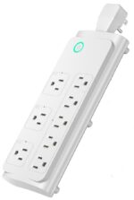 Smart Power Strip Outlet Extender, Multi Plug Outlet Splitter 8AC Outlet, Multi Plug Outlets for Cruise Home Office Dorm Room Essentials, Compatible with Alexa Google Home, 1875W - Image 2
