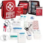 Swiss Safe 2-in-1 First Aid Kit for Car, Travel & Home, Businesses - Bonus Mini Kit for Medical Emergency Aid, Survival, Camping - 200 Pcs, Medium FAK - Image 2