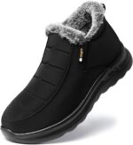 TEMOFON Womens Winter Snow Boots Warm Fur Lined Booties Waterproof Outdoor Shoes Comfortable Slip On Ankle Boot - Image 2