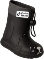 Toddler Rain Boots – Premium Kids Rain Boots for Boys & Girls with Non-Slip Soles – Children's EVA Outdoor Shoes - Puppy Paw Design - Image 2