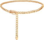 WHIPPY Waist Chain Belt Women Ladies Adjustable Body Waist Link Belts for Jeans Dresses - Image 2