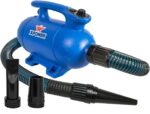 XPOWER B-24 Professional Pet Grooming Force Dryer with Powerful and Quiet Motor, Variable Speed and Extra Heat, Versatile For All Coats and Breeds - Image 2