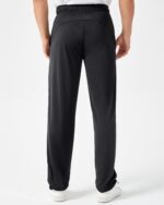 Zylioo Tall Men's Sweatpants Long Lightweight Joggers with Zipper Pockets Stretch Elastic Waist Athletic Pants - Image 2