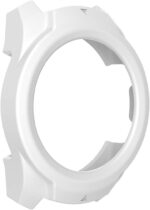 for TicWatch Pro Silicone Protective Case Cover, Smartwatch Protective Case Cover for TicWatch Pro Smartwatch, Soft and Durable (Silicone White) - Image 2
