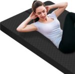 nuveti Large Exercise Mat - 15mm/20mm/30mm Thick Yoga Mat | Workout Mat for Fitness, Yoga, Pilates, Stretching & Floor Exercises for Women & Men with Free Carrying Bag - Image 2
