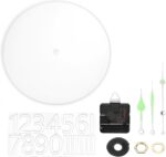 uxcell Resin Clock Mould with Movement, 14.6" Silicone Pendant Arabic Numerals Large Epoxy Moulds for Wall Art Home Decoration DIY Crafts (Green) - Image 2