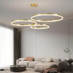 Modern Design Dimmable Desk Linear Pendant Light, with Remote Control Dimmable 3 Color Mode & Brightness Ceiling Lamp, Anti-Flicker Dining Light Fixture for Kitchen - Image 7