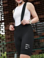 INBIKE Women's Cycling Bib Shorts with 3D High Density Sponge Padded Long Cycling Breathable Bib Shorts … - Image 3