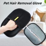Pet Hair Removal Glove, 3PCS Pet Hair Remover Electrostatic Gloves for Cats & Dogs, Double Sided Reusable Pet Grooming Hair Removal Glove for Washing, Deshedding Furniture, Car, Couch, Carpet - Image 3