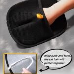Pet Hair Removal Glove, 3PCS Pet Hair Remover Electrostatic Gloves for Cats & Dogs, Double Sided Reusable Pet Grooming Hair Removal Glove for Washing, Deshedding Furniture, Car, Couch, Carpet - Image 4