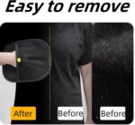 Pet Hair Removal Glove, 3PCS Pet Hair Remover Electrostatic Gloves for Cats & Dogs, Double Sided Reusable Pet Grooming Hair Removal Glove for Washing, Deshedding Furniture, Car, Couch, Carpet - Image 5