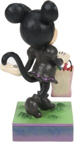 Enesco Disney Traditions Collection by Jim Shore Minnie Mouse Black Cat Costume Figurine- Stone Resin Hand Painted Crafted Disney Halloween Collectible Figurines Home Decor Statue, 6.1 Inch - Image 4