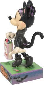Enesco Disney Traditions Collection by Jim Shore Minnie Mouse Black Cat Costume Figurine- Stone Resin Hand Painted Crafted Disney Halloween Collectible Figurines Home Decor Statue, 6.1 Inch - Image 5