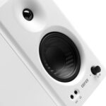 Edifier MR4 Powered Studio Monitor Speakers, 4" Active Near-Field Monitor Speaker - White (Pair) - Image 4