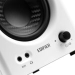 Edifier MR4 Powered Studio Monitor Speakers, 4" Active Near-Field Monitor Speaker - White (Pair) - Image 5