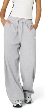Aelfric Eden Mens Wide Leg Sweatpants Solid Arc Sweat Pants Open Bottom Casual Athletic Lounge Pants with Pockets - Image 5