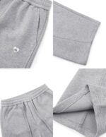 Aelfric Eden Mens Wide Leg Sweatpants Solid Arc Sweat Pants Open Bottom Casual Athletic Lounge Pants with Pockets - Image 6