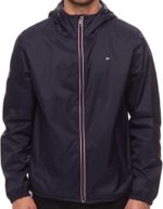 Tommy Hilfiger Men's Lightweight Active Water Resistant Hooded Rain Jacket - Image 4