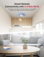 X-Sense Smart Heat Alarm XH02-M with 10-Year Sealed Battery, SBS50 Base Station Required, Model XH02-M, 1-Pack - Image 4