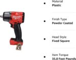 Milwaukee 2962-20 M18 18V Fuel 1/2" Mid-torque Impact Wrench with Friction Ring - Image 5