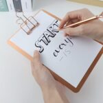 A5 Rose Gold Clipboard, Metal Menu Clip Board with Binder Clip, Folder Plate Writing Splint Paperboard Drawing Board Office Stationeries Supplies (Rose Gold) - Image 6