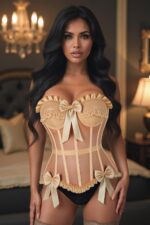 Daisy corsets Steel Boned Corset Top for Women. Boudoir Lingerie Bustier XS to Plus Size. Waist Cincher with Zip and Lacing - Image 7