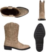 Deer Stags Boy's Ranch Western Boot - Image 3