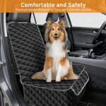 XHRING Dog Car Seat Cover Front Seat Dog Cover for Chevy Traverse/Tahoe/GMC Yukon 2000-2026 Accessories, Waterproof & Nonslip Front Passenger Pet Front Seat Covers, Fits for Large SUV - Image 5