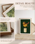 VIYYIEA Framed Wall Art for Bathroom, Chicken Pilot Canvas Prints, Humorous Home Decor, Animals Painting Picture, Nursery Wall Decor Gifts for Friends or Family - 16L x 12W - Image 4