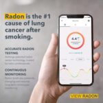 Airthings 2989 View Radon - Radon Monitor with Humidity & Temperature Detector - Battery Powered Mobile APP, WiFi, Alerts & Notifications - Image 6